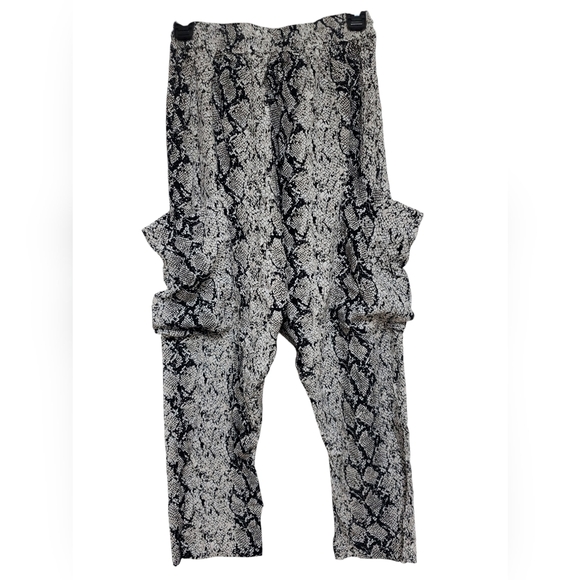 One Teaspoon Unisex Snake Pit Harem Pants - Picture 3 of 12